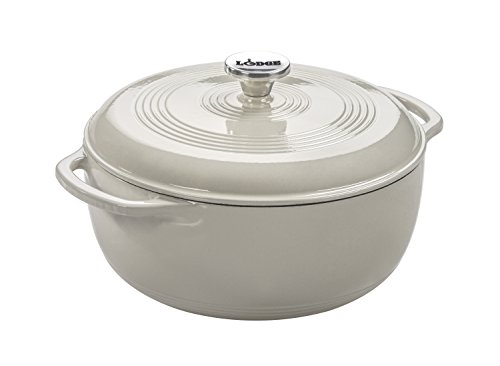 Image of Enameled Cast Iron Dutch Oven with Lid