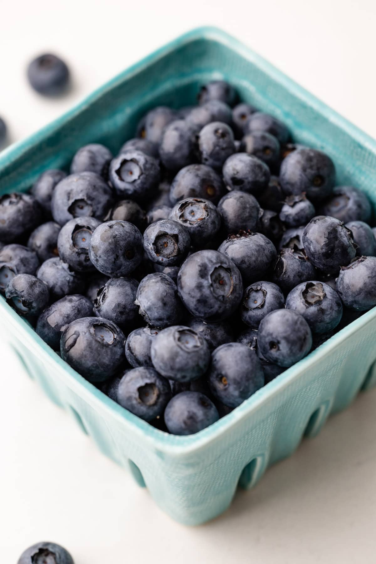 Blueberries in a pint container!
