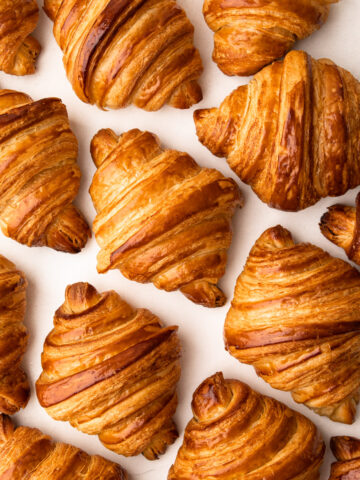 Homemade croissants.