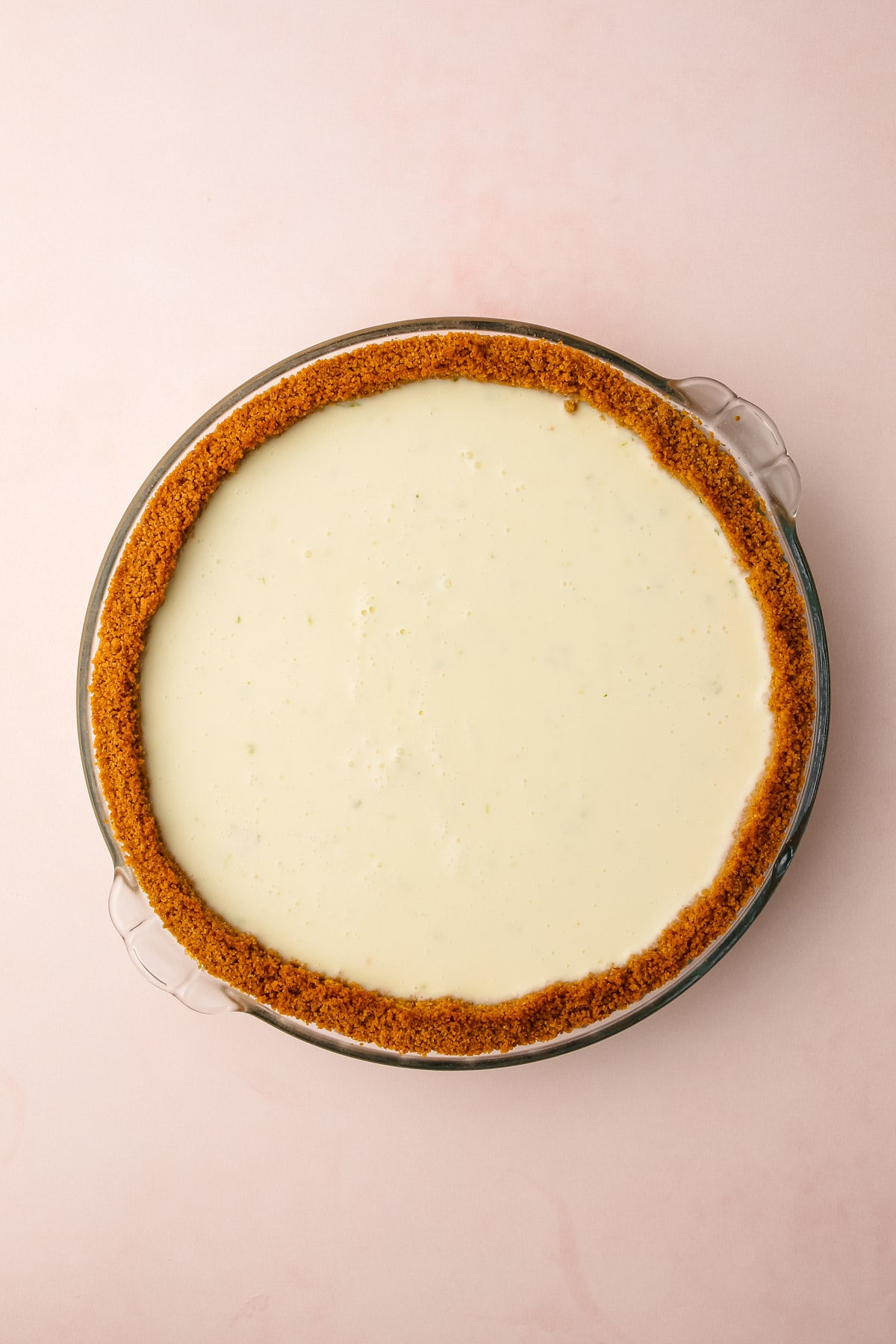 A key lime pie.