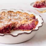 Raspberry coconut macaroon pie.