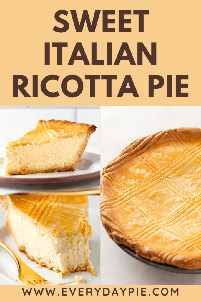 Sweet Ricotta Pie